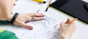 Atelier de création de Manga