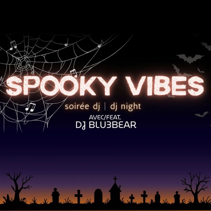 Soirée halloween avec DJ Blubear