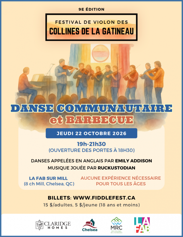 Festival de violon des Collines de la Gatineau- Danse communautaire