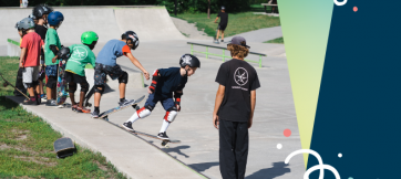 Apprends les bases du skate avec nous! 