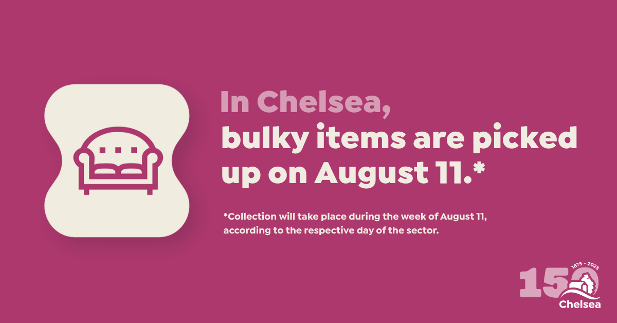Announcement of the next collection of bulky waste items | Municipalité ...